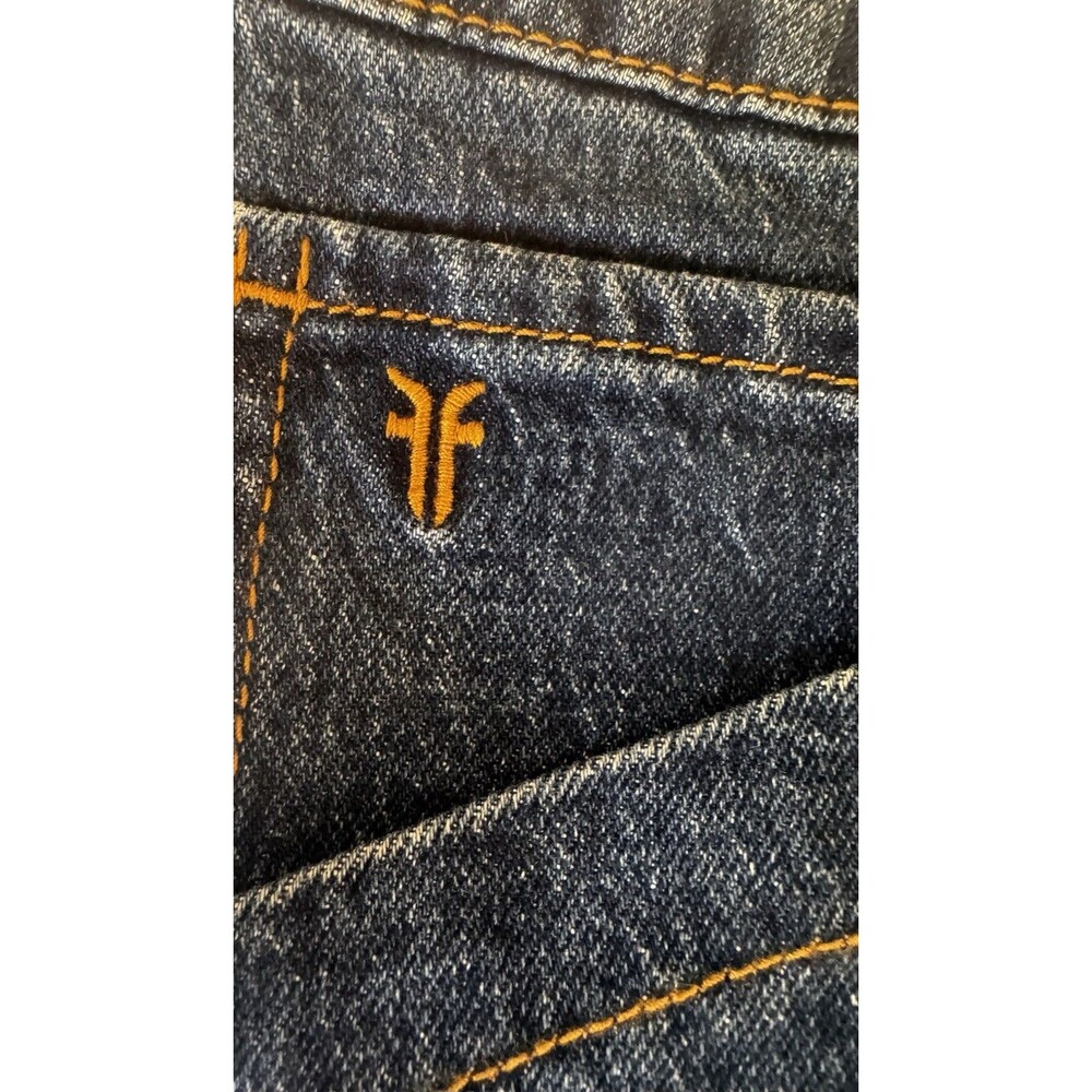 Frye Womens Barrel Jeans Size 14 Medium Wash High Rise Utility NWT - Picture 5 of 14